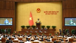 Quang cảnh Kỳ họp thứ 6 Quốc hội khóa XV (ảnhh VGP)