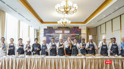 Ban giám khảo cuộc thi Đầu bếp quốc tế Culinary Challenge “CATRION Jet Setters Platte”.