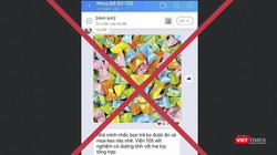 Công an Hà Nội bác tin "Bệnh viện 105 xét nghiệm kẹo dương tính với ma tuý tổng hợp" lan truyền trên zalo (ảnh CAHNCC)