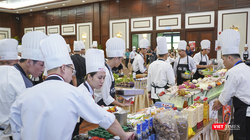 Các đầu bếp tham gia cuộc thi Đầu bếp tài năng Đà Nẵng - Danang Chef Talent Competition 2023