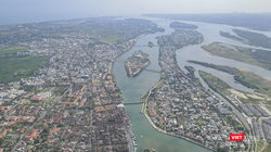 Một góc Hội An nhìn từ trên cao