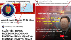 Phòng An ninh mạng và phòng, chống tội phạm sử dụng công nghệ cao, Công an TP Đà Nẵng vừa phát đi cảnh báo về trang facebook mạo danh cơ quan này để lừa đảo.