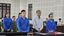 Các bị cáo tại phiên toà