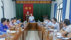 Chánh Thanh tra tỉnh Quảng Nam Nguyễn Đức Tiến phát biểu tại buổi công bố quyết định thanh tra