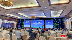 Quang cảnh hội thảo Quốc gia về Chính phủ số và vinh danh Lãnh đạo chuyển đổi số tiêu biểu năm 2024 diễn ra sáng 25/10, tại Đà Nẵng