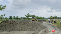 Chủ đầu tư Bách Đạt An tổ chức thi công hạ tầng dự án sớm giao đất cho khách hàng