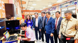 Không gian phòng học STEM tại TP Tam Kỳ (Quảng Nam). Ảnh: Thọ Nguyễn