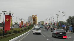 Cầu Rồng (Đà Nẵng) trong những ngày Tết Nguyên đán Ất Tỵ 2025.