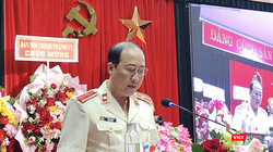 Ông Trần Hoài Nam phát biểu tại lễ công bố quyết định bổ nhiệm Viện trưởng Viện Kiểm sát nhân dân TP Đà Nẵng.