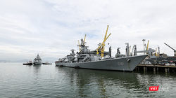 Cận cảnh vũ khí trên đội tàu khu trục Hải quân Ấn Độ thăm Đà Nẵng