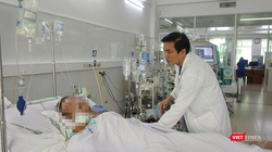 Bệnh nhân được điều trị tích cực tại Bệnh viện Đà Nẵng.