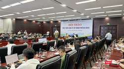 Quang cảnh Hội thảo phát triển kinh tế số thành phố Đà Nẵng do UBND TP Đà Nẵng tổ chức