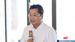 Ông Lê Trí Hải, Phó Chủ tịch Hội Doanh nhân trẻ Việt Nam, Chủ tịch Hội Doanh nhân trẻ Đà Nẵng.