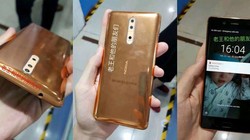 Nokia 8 màu đồng gold copper