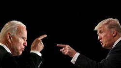 Cuộc quyết đấu giữa ông Donald Trump và ông Joe Biden sẽ ngã ngũ vào ngày 3/11 tới đây (Ảnh: Nikkei)