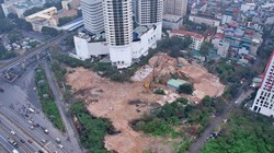 Dự án Constrexim Complex tái khởi động từ đầu năm nay. Ảnh: Hải Thu 