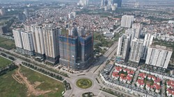 Một góc dự án Ngoại Giao Đoàn tại Hà Nội. Ảnh: Hoàng Hùng