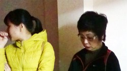 Bà Châu Thị Thu Nga khi bị bắt 