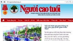 Thu hồi tên miền nguoicaotuoi.org.vn - Ảnh: Vietnam+