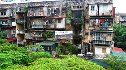 Một góc khu tập thể Thành Công. 