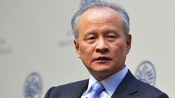 Đại sứ Trung Quốc ở Mỹ Thôi Thiên Khải - Ảnh: Xinhua