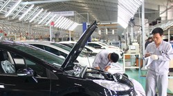 Ô tô được sản xuất lắp ráp tại Chu Lai, tỉnh Quảng Nam - Ảnh: H.X.H