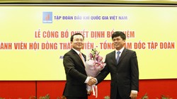 Ông Nguyễn Quốc Khánh (trái) sẽ thay ông Nguyễn Xuân Sơn (phải) làm Chủ tịch tạm thời PVN. Ảnh: Petrotimes