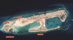 Ngoài đường băng dài 3.000m đã hoàn thành ở Đá Chữ Thập, Trung Quốc đang ráo riết xây dựng thêm một đường băng với kích cỡ tương tự tại Đá Xu Bi