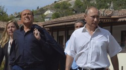 Tổng thống Putin và cựu Thủ tướng Ý Silvio Berlusconi vừa có chuyến thăm Crimea 
