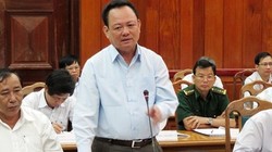 Ông Nguyễn Điểu, Giám đốc Sở TN-MT Đà Nẵng, phát biểu tại hội nghị Thành ủy Đà Nẵng (mở rộng) ngày 24/9 (Ảnh: HC)