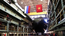 Tàu ngầm Kilo thuộc dự án 636 tại xưởng đóng tàu ở S.Peterburg