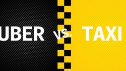 Cuộc đối đầu giữa Uber với các hãng taxi truyền thống chưa dứt. Ảnh: TL