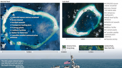 Chiến hạm Mỹ áp sát đảo nhân tạo Trung Quốc-Những “nước cờ” siêu cường