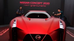 Một mẫu xe mới của hãng Nissan tại triễn lãm