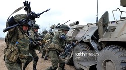 Binh sĩ Nga trong một cuộc tập trận