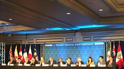 Đại diện 12 nước TPP họp báo sau khi đạt được thỏa thuận