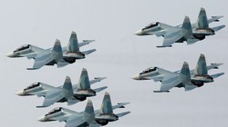 Phi đội Su-30SM của Nga đang tác chiến tại Syria