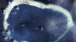 Đá Vành Khăn đang được Trung Quốc ráo riết bồi lấp, mở rộng thành đảo nhân tạo