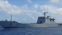 Tàu chiến 995 của Trung Quốc ép sát tàu Hải Đăng 05 chỉ 20-30 mét