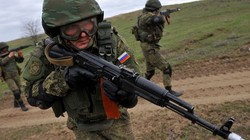 Binh sĩ Nga. Ảnh AFP 2015/ Sergey Venyavsky