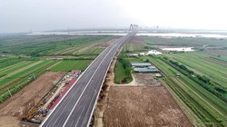 Một đoạn trên trục đường Võ Nguyên Giáp, TP Hà Nội