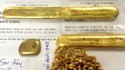 Một số mẫu vàng rởm bị phát hiện trên thị trường