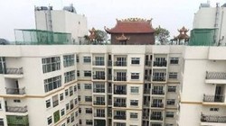 Hòa Bình Green City xây chùa trên nóc chung cư.