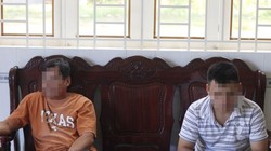 Cha con ông Trường tiếp xúc với PV - Ảnh: G.P