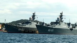Hai chiến hạm tàng hình Gepard Lý Thái Tổ và Đinh Tiên Hoàng của hải quân Việt Nam
