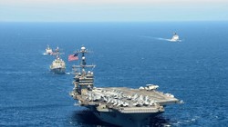 Cụm tác chiến tàu sân bay Mỹ thường xuyên hiện diện tại châu Á-Thái Bình Dương