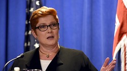 Bộ trưởng Quốc phòng Australia Marise Payne. Ảnh: Reuters