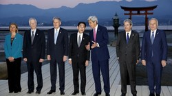 Ngoại trưởng nhóm G7-Hiroshima. Ảnh ngày 10/4