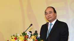 Thủ tướng Nguyễn Xuân Phúc phát biểu khai mạc hội nghị. Ảnh: VGP