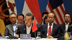 Vương Nghị trong cuộc họp với các Bộ trưởng Ngoại giao ASEAN tại Côn Minh